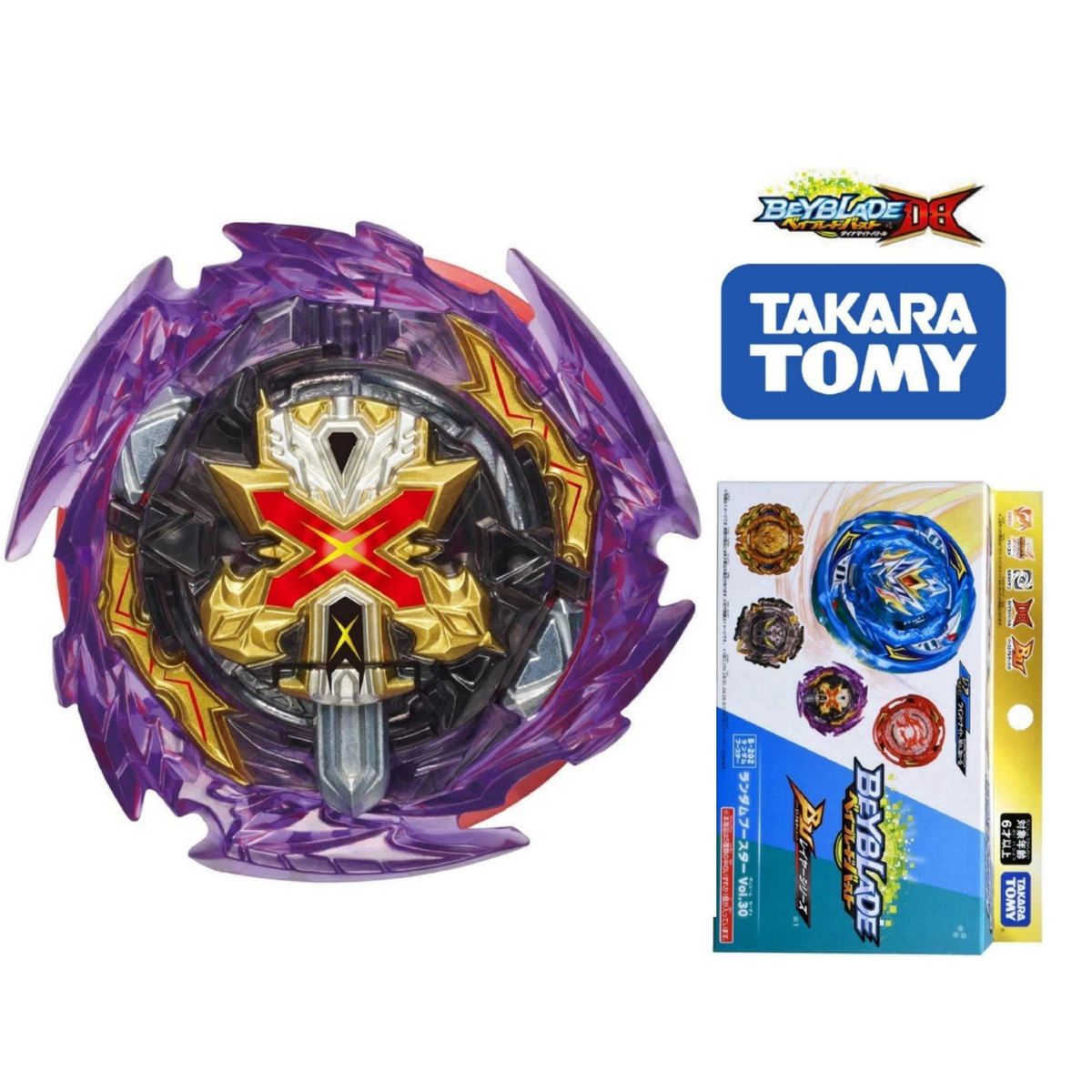 TAKARA TOMY - BEYBLADE BURST B-202-03 DEVIL XCALIBUR CONFIRMADO VOLUMEN 30