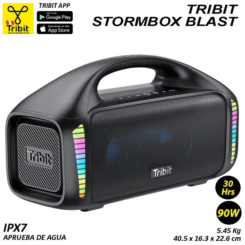 TRIBIT - Parlante Tribit StormBox Blast 90W