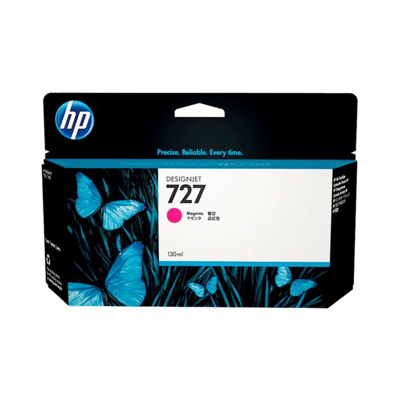 HP - TINTA HP B3P20A 727A 130ML MAGENTA PN B3P20A