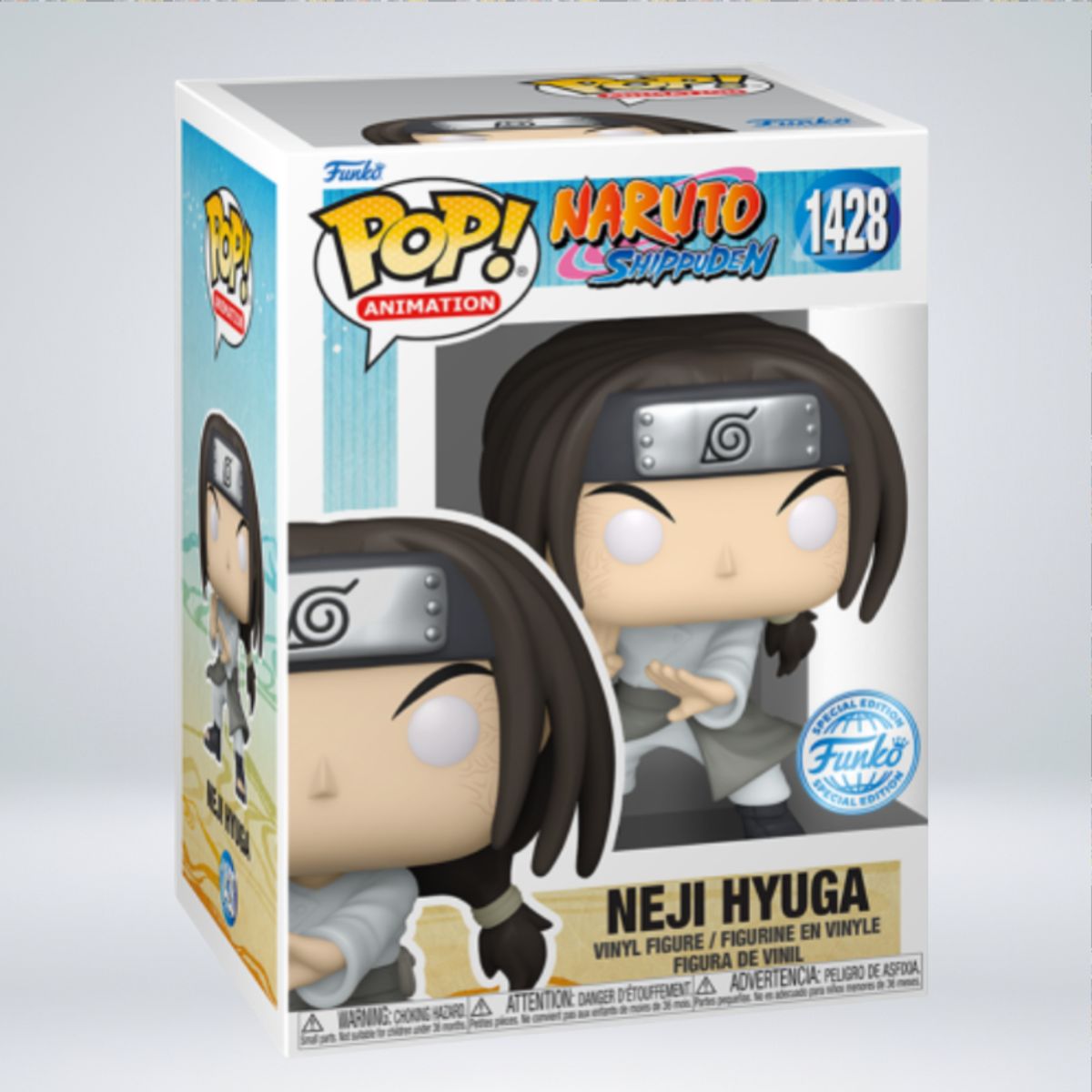 FUNKO - FUNKO POP NARUTO SHIPPUDEN - NEJI HYUGA EDICION ESPECIAL