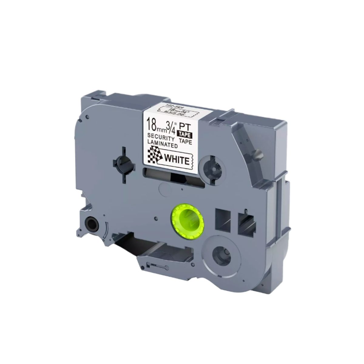 BROTHER - CINTA BROTHER COMPATIBLE TZ2-SE4 LETRA NEGRO SOBRE BLANCO