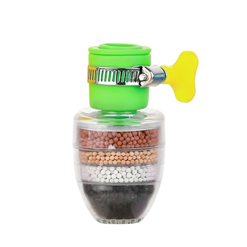 GENERICO - Rociador Adaptador Caños Filtro de Agua 6 capas