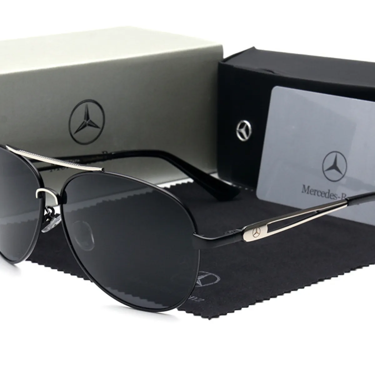 SUN SHADE - Lentes de sol Mercedes Benz Black- POLARIZED