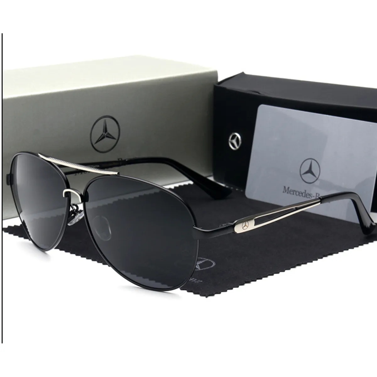 SUN SHADE - Lentes de sol Mercedes Benz Black- POLARIZED