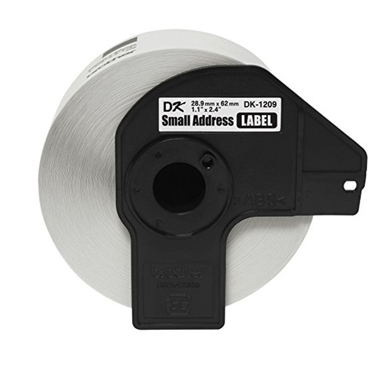 BROTHER - CINTA BROTHER COMPATRIBLE DK-1209 LETRA NEGRO SOBRE BLANCO