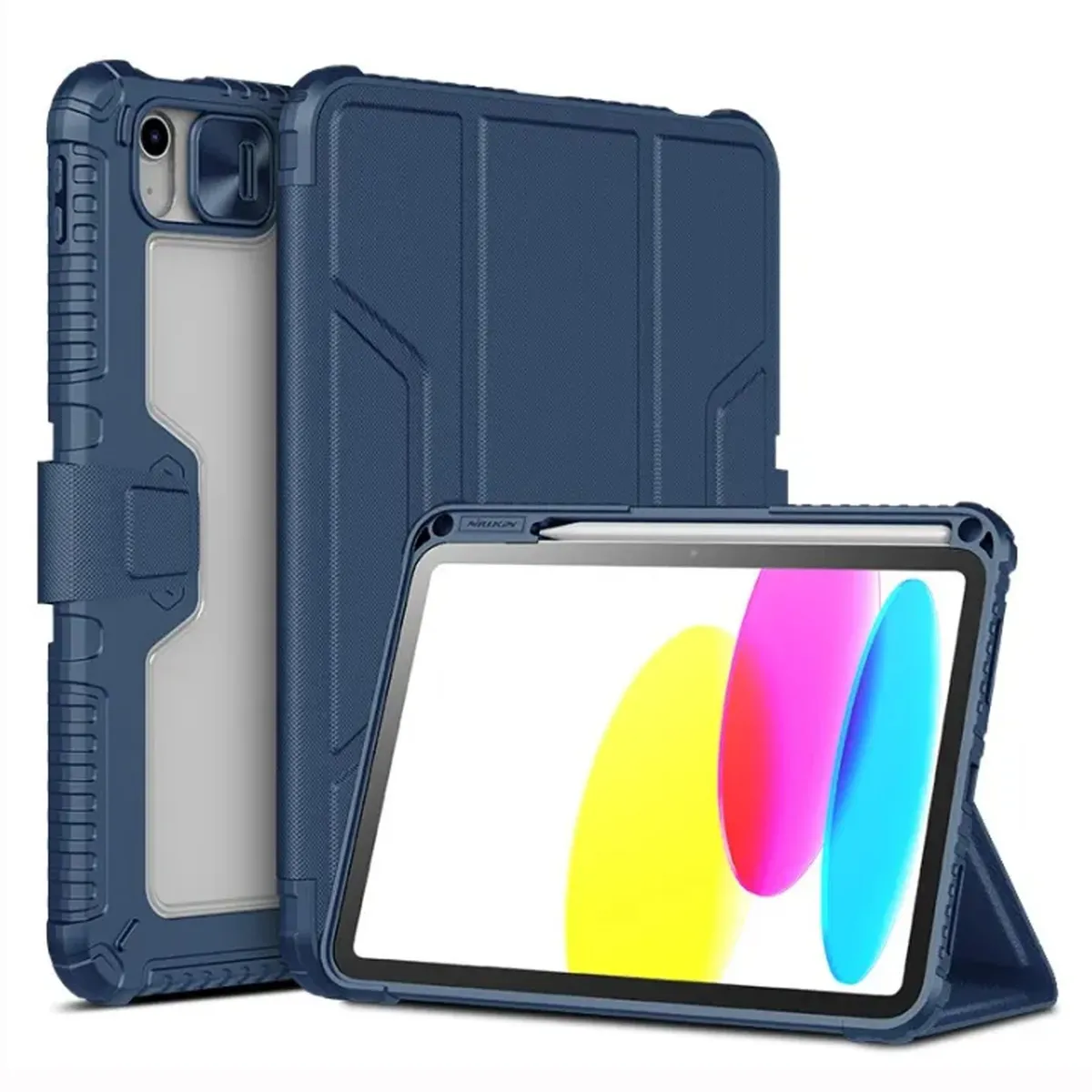 NILLKIN - Funda Nillkin Bumper Para iPad 10ma 11va Generación A16 - Azul