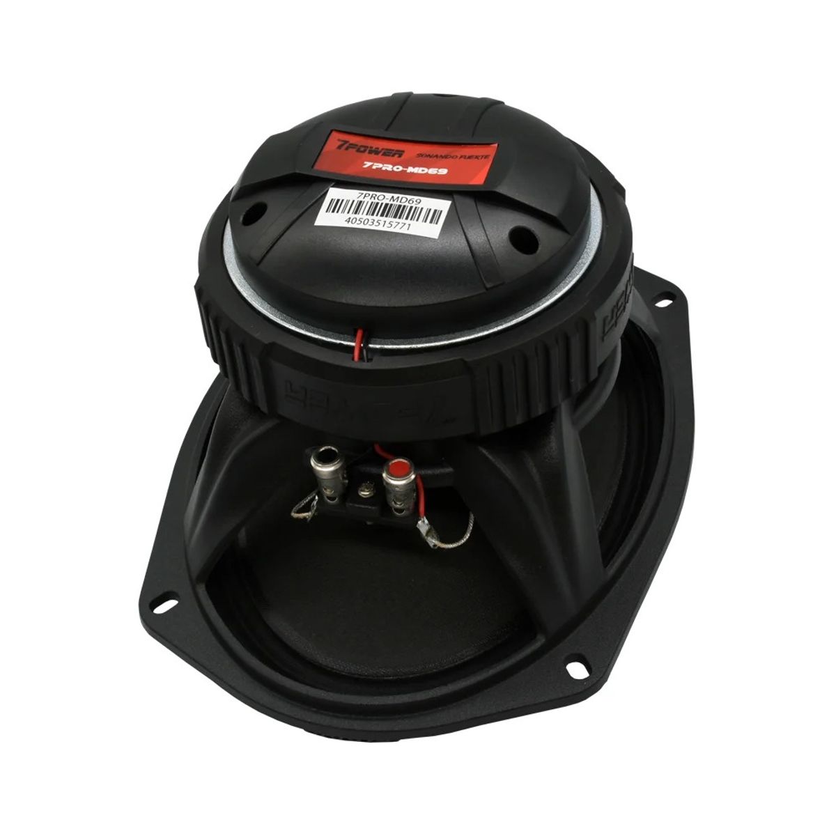 GENERICO - PARLANTE 7POWER 7PRO-MD6 MEDIO RANGO COAXIAL CON DRIVER 69