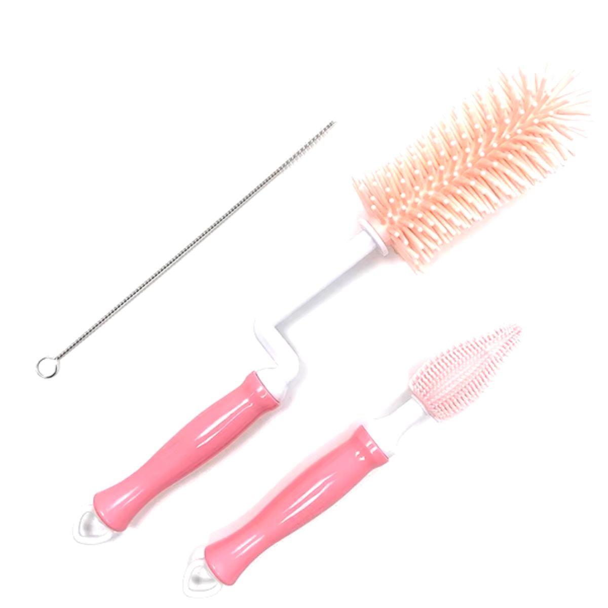 GENERICO - Cepillo de limpieza de botellas de silicona