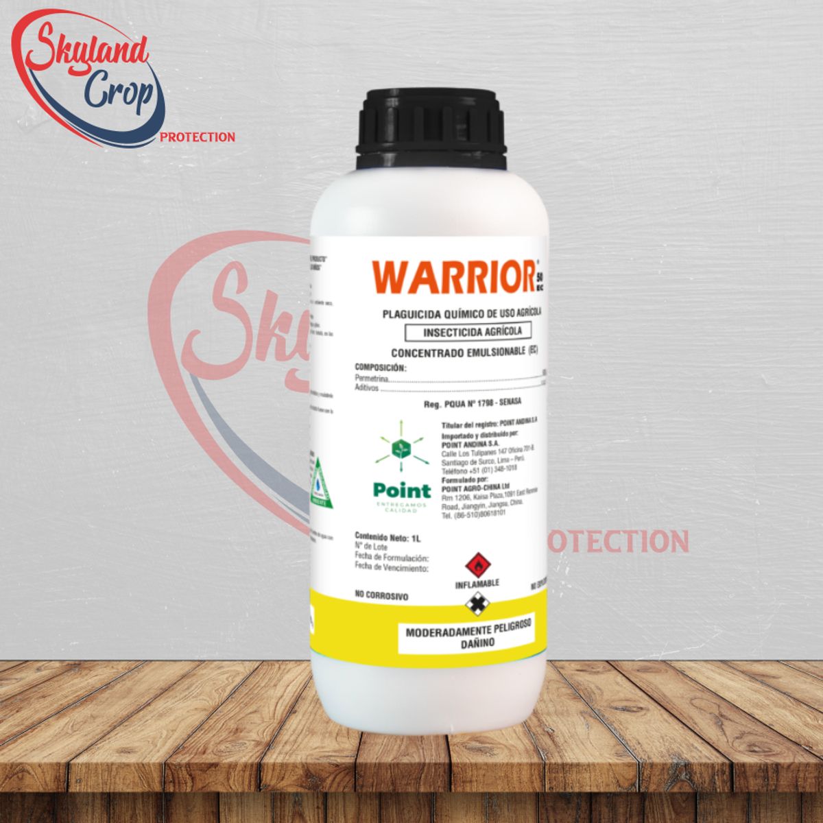 GENERICO - WARRIOR 50EC 1L INSECTICIDA  AGRÍCOLA