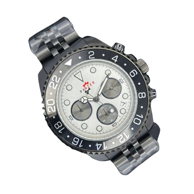 GENERICO - Reloj Panzer Elegante Blanco- PAN-27