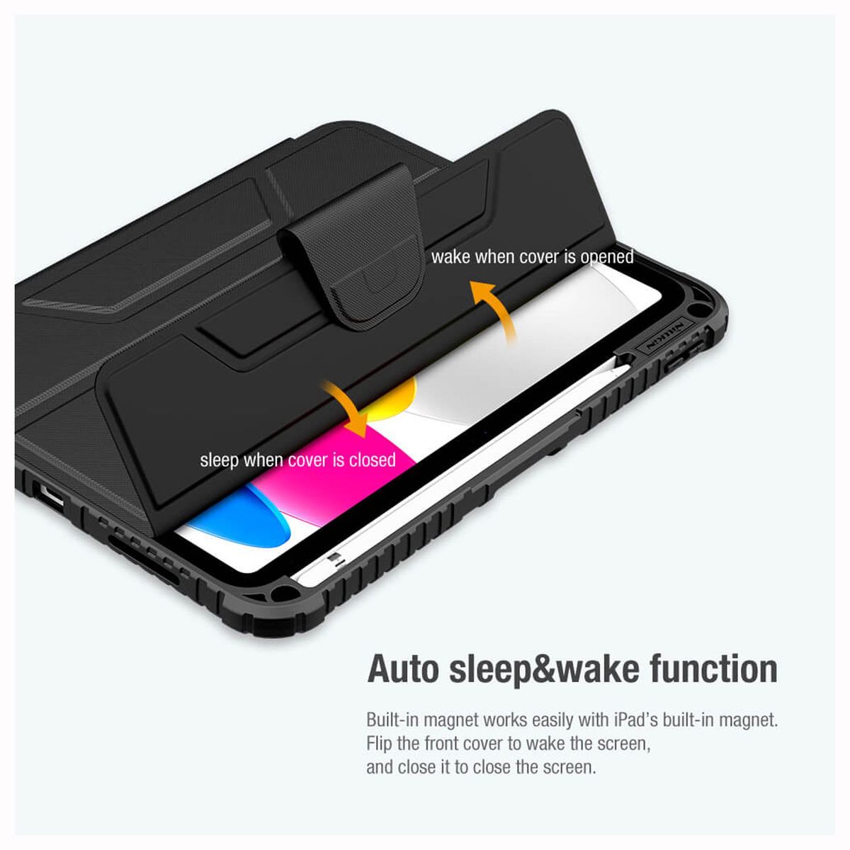 NILLKIN - Funda Nillkin Bumper Para iPad 10ma  11va Gen A16 2025