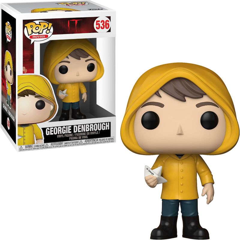 FUNKO - Funko Pop Georgie Denbrough con bote - It 536 - Stephen King