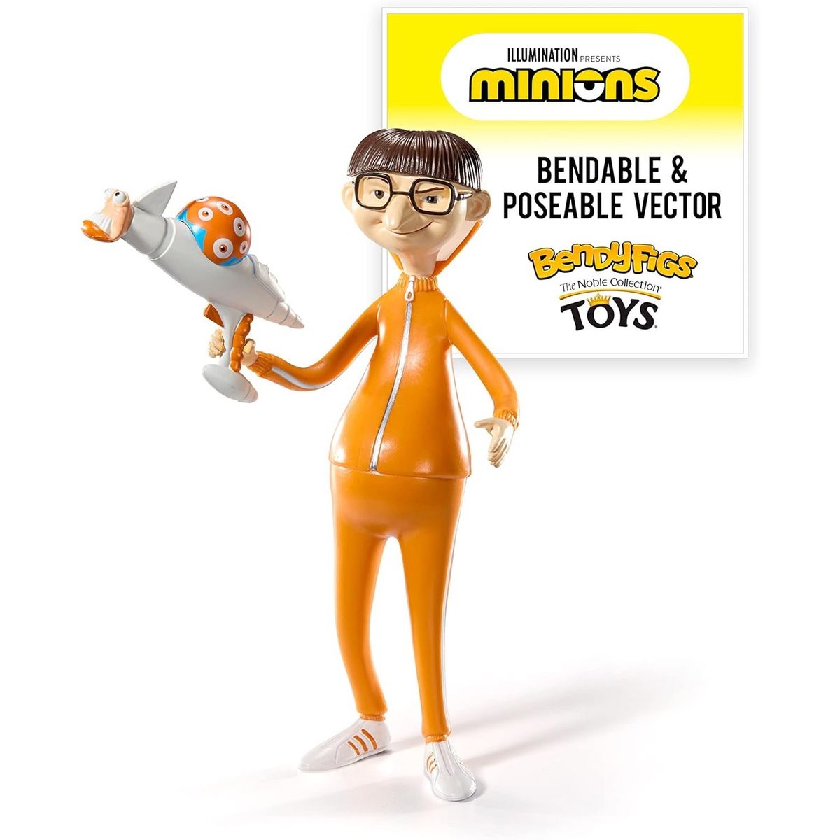 MINIONS - Figura de Accion Flexible Minions BendyFigs Vector Perkins