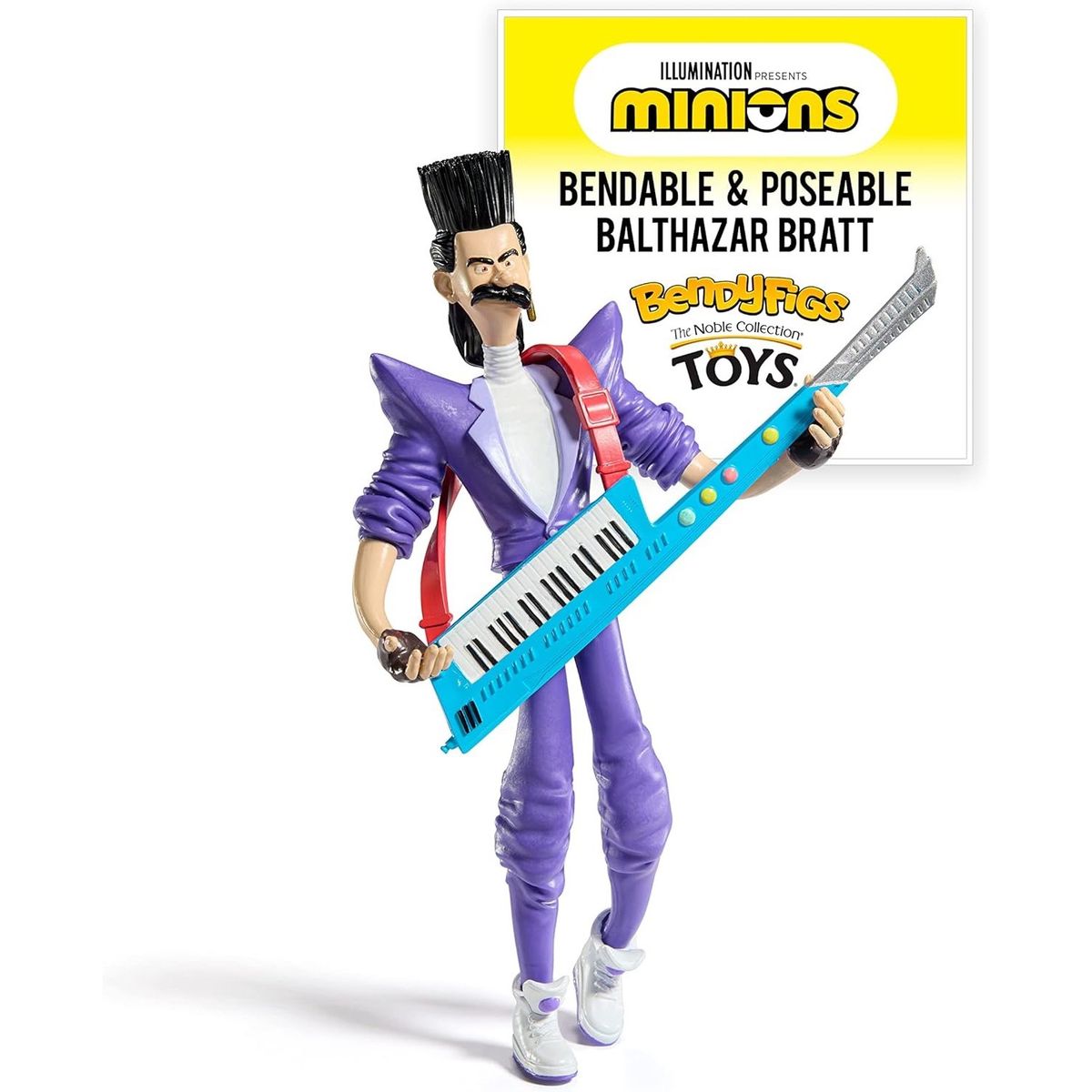 MINIONS - Figura de Accion Flexible BendyFigs Minions Balthazar Bratt