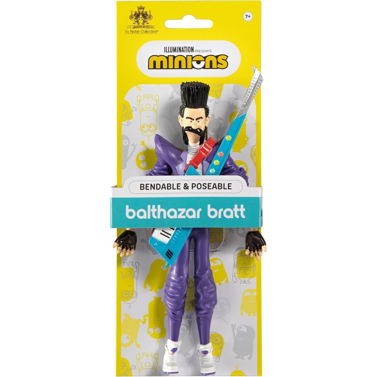 MINIONS - Figura de Accion Flexible BendyFigs Minions Balthazar Bratt