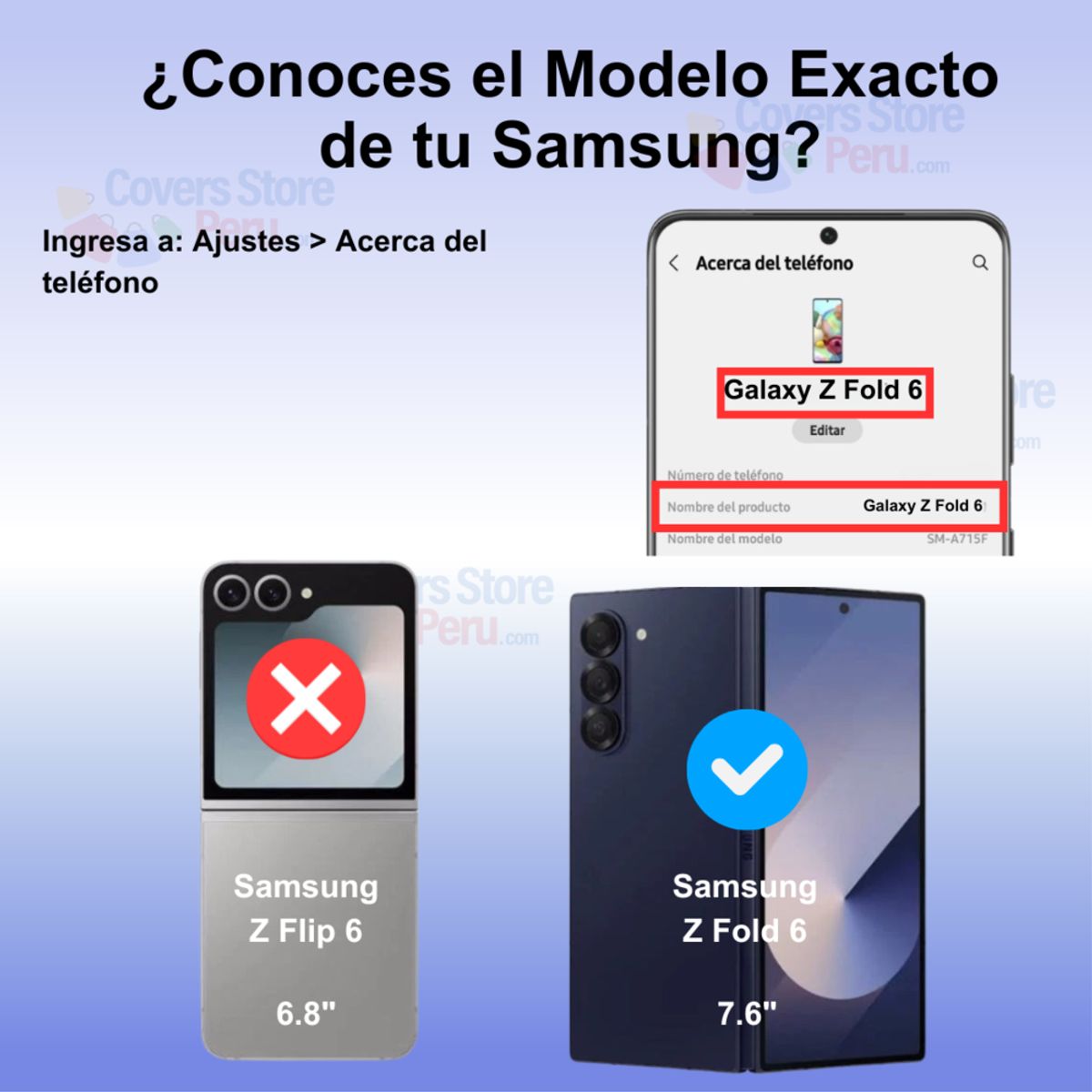 GENERICO - Funda para Samsung Z Fold 6 Ahumado con Anillo Negro Antishock