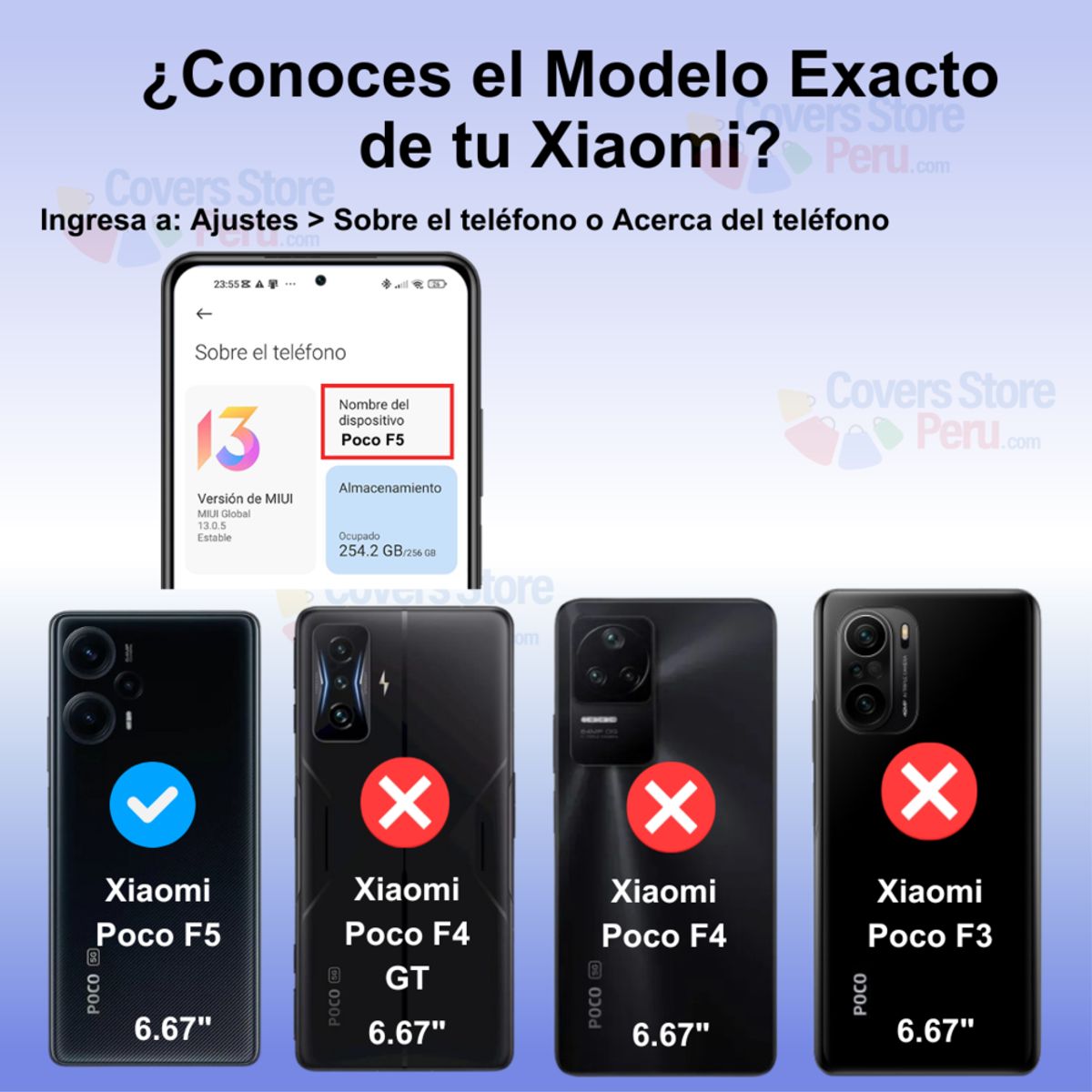 GENERICO - Funda para Xiaomi Poco F5 Ahumado con Anillo Negro Antishock