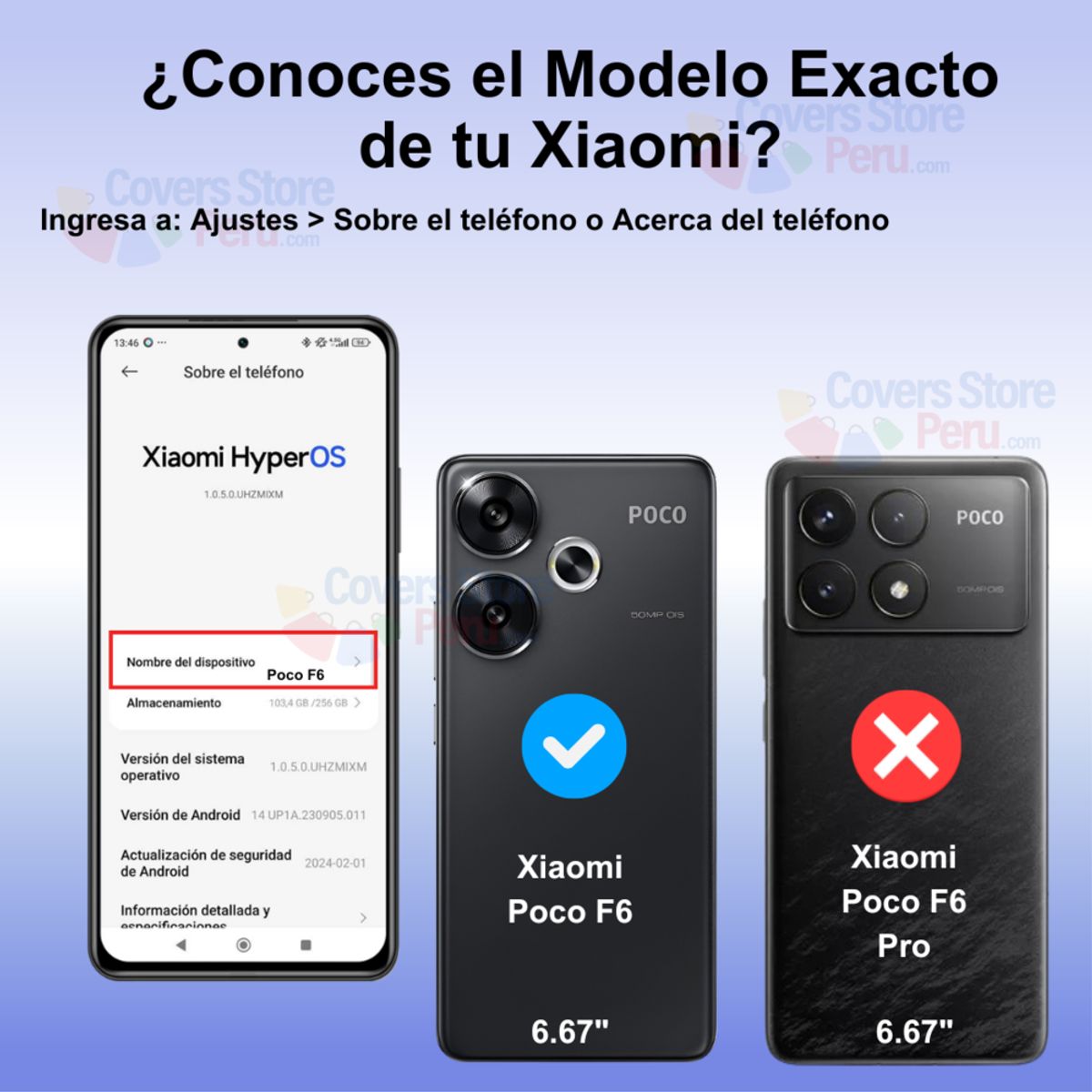 GENERICO - Funda para Xiaomi Poco F6 Ahumado con Anillo Negro Antishock