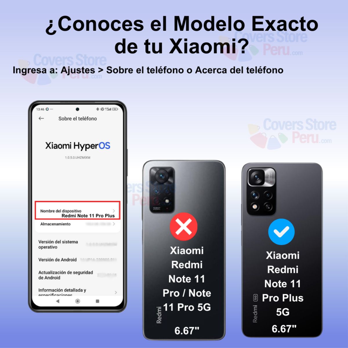 GENERICO - Funda para Xiaomi Redmi Note 11 Pro Plus 5G Ahumado Negro Antishock