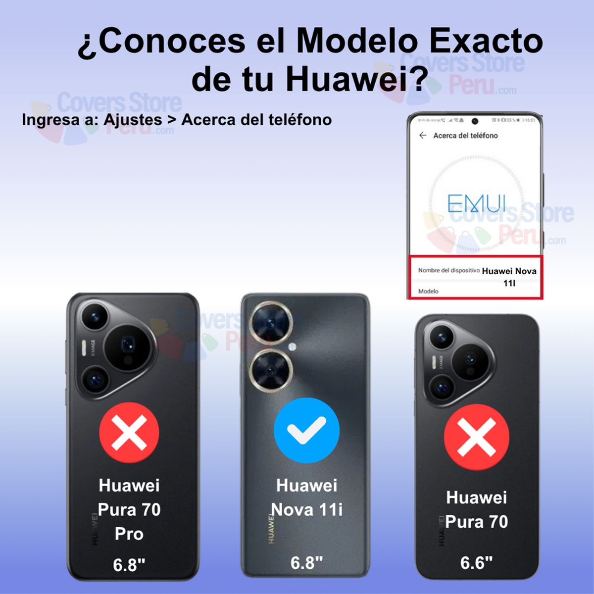 GENERICO - Funda para Huawei Nova 11i Ahumado con Anillo Negro Antishock