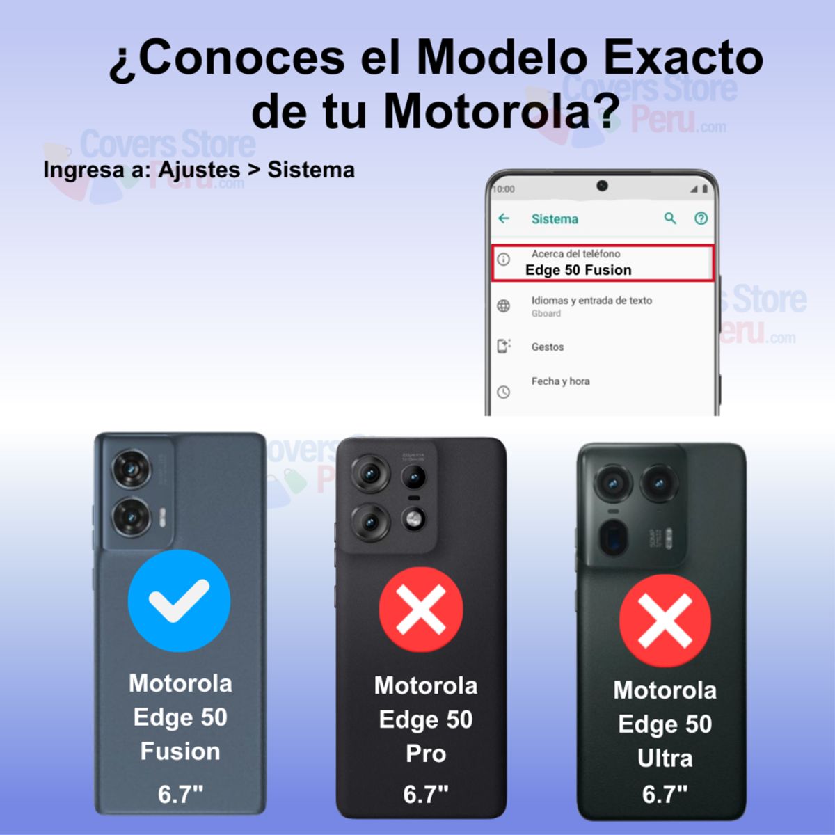 GENERICO - Funda para Motorola Edge 50 Fusion Ahumado con Anillo Negro Antishock