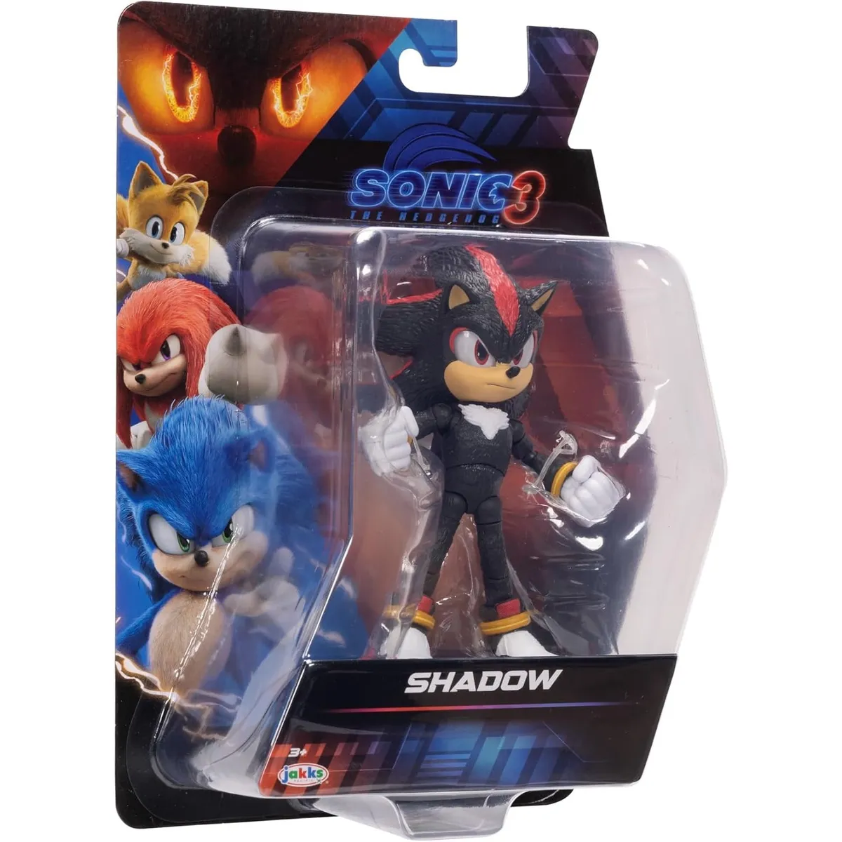 SONIC - Figura de Accion Movie Sonic the Hedgehog 3 Shadow