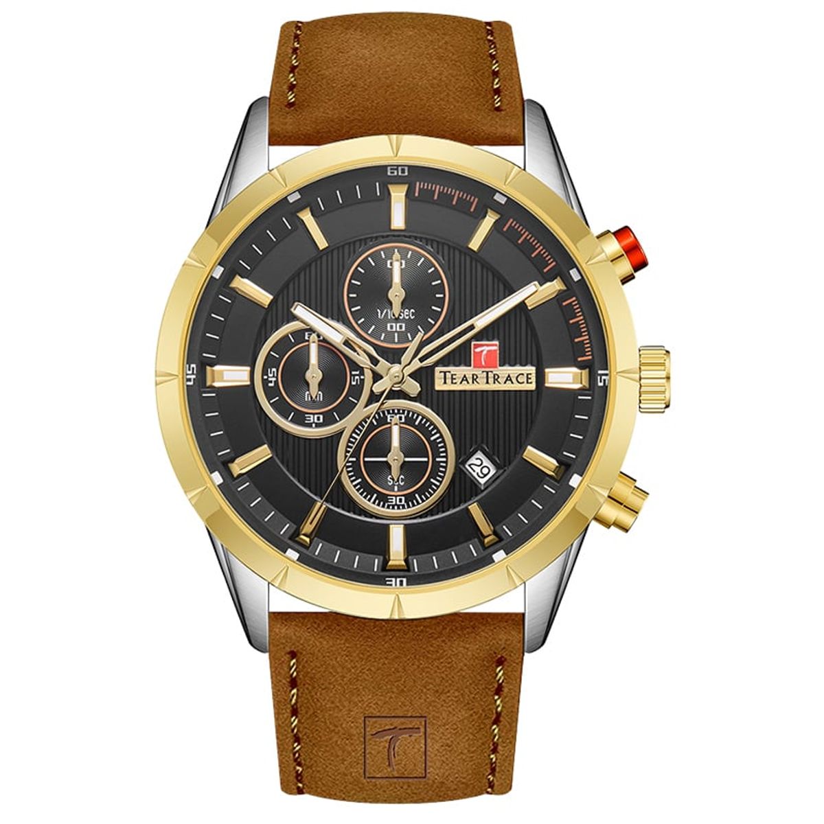 GENERICO - Reloj TearTrace TT6039 Elegante Marron- TEA-12