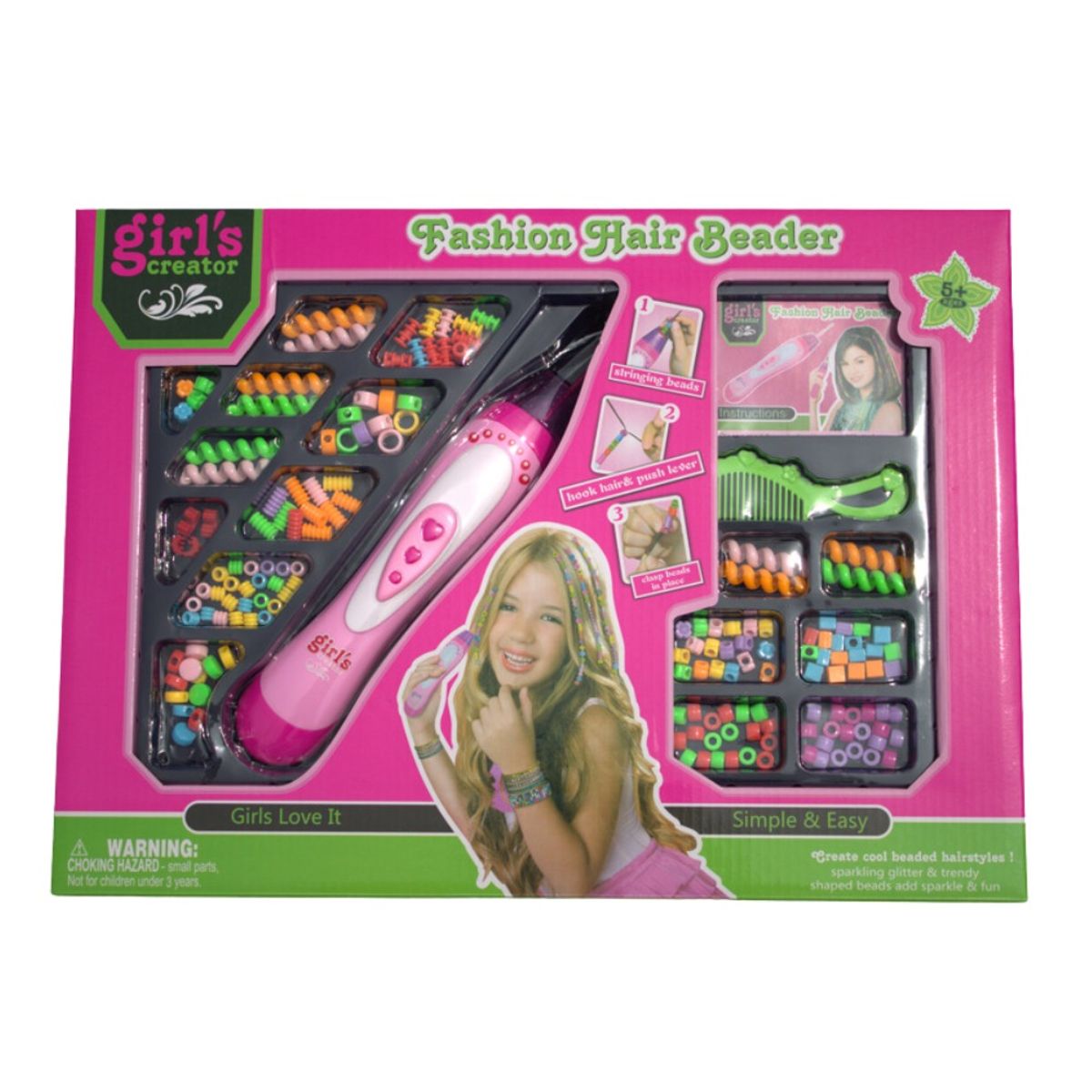 GENERICO - Set de accesorios para el pelo para niñas - 8 años