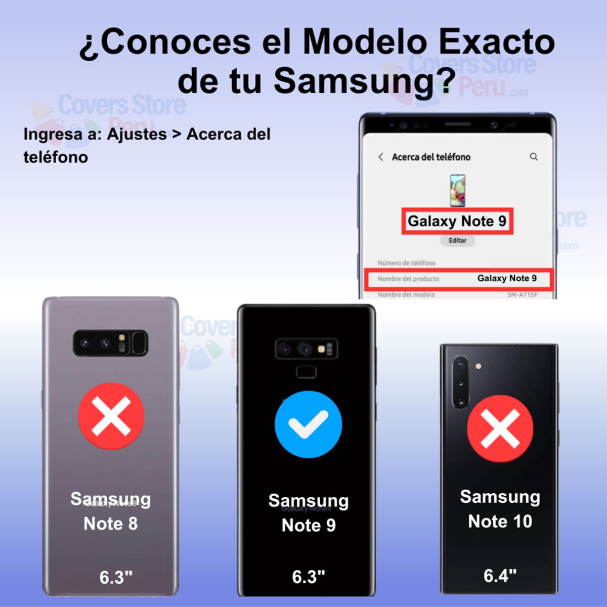 GENERICO - Funda para Samsung Note 9 Ahumado con Anillo Azul Antishock Resistente