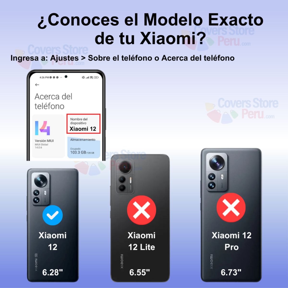 GENERICO - Funda para Xiaomi 12 Ahumado con Anillo Azul Antishock Resistente