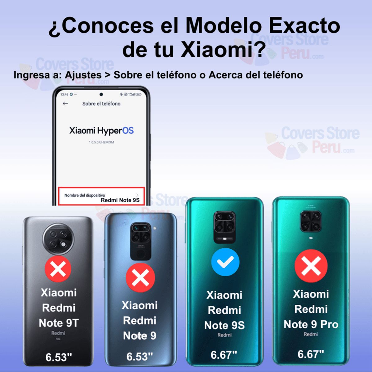 GENERICO - Funda para Xiaomi Redmi Note 9S Ahumado con Anillo Azul Antishock