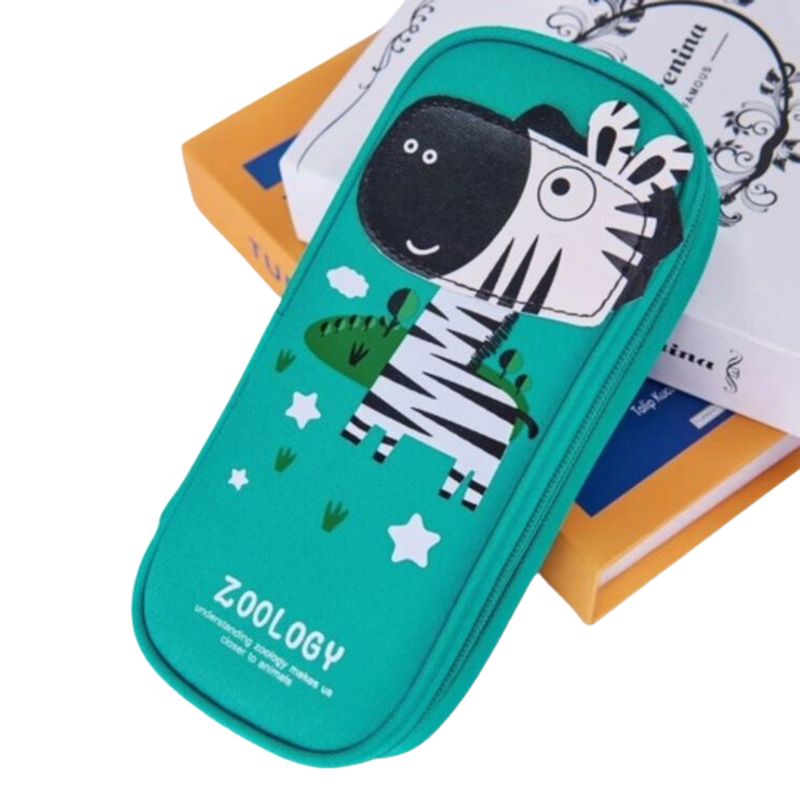 GENERICO - CARTUCHERA JARDIN DE JADE H ZEBRA