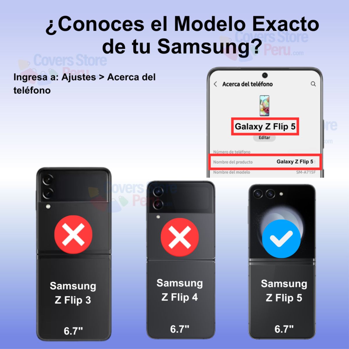 GENERICO - Funda para Samsung Z Flip 5 Ahumado con Anillo Negro Antishock