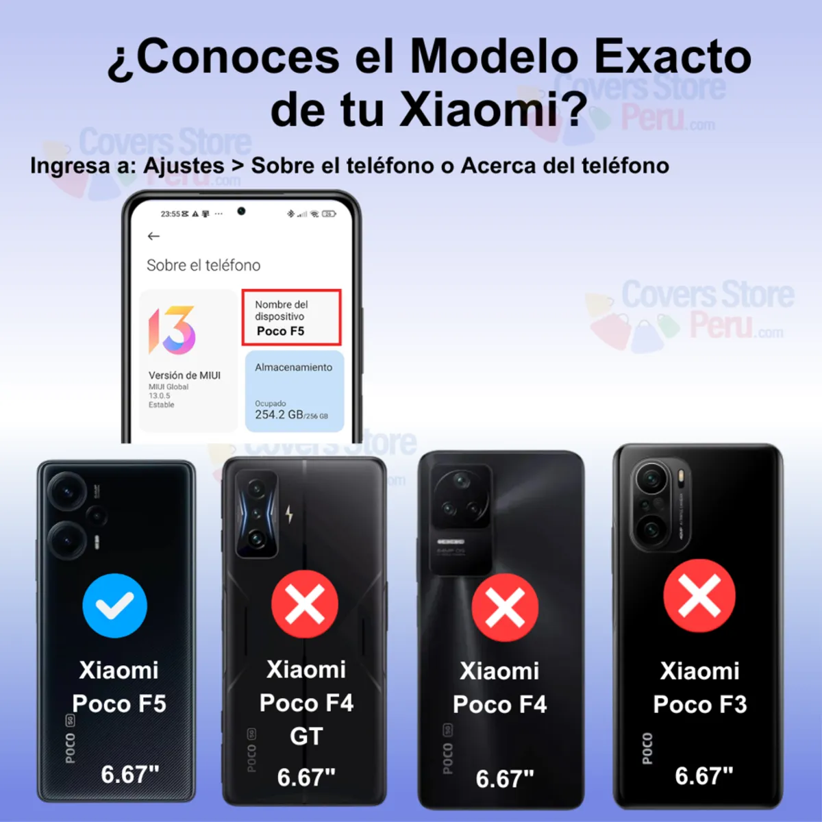 GENERICO - Funda para Xiaomi Poco F5 Ahumado con Anillo Azul Antishock Resistente