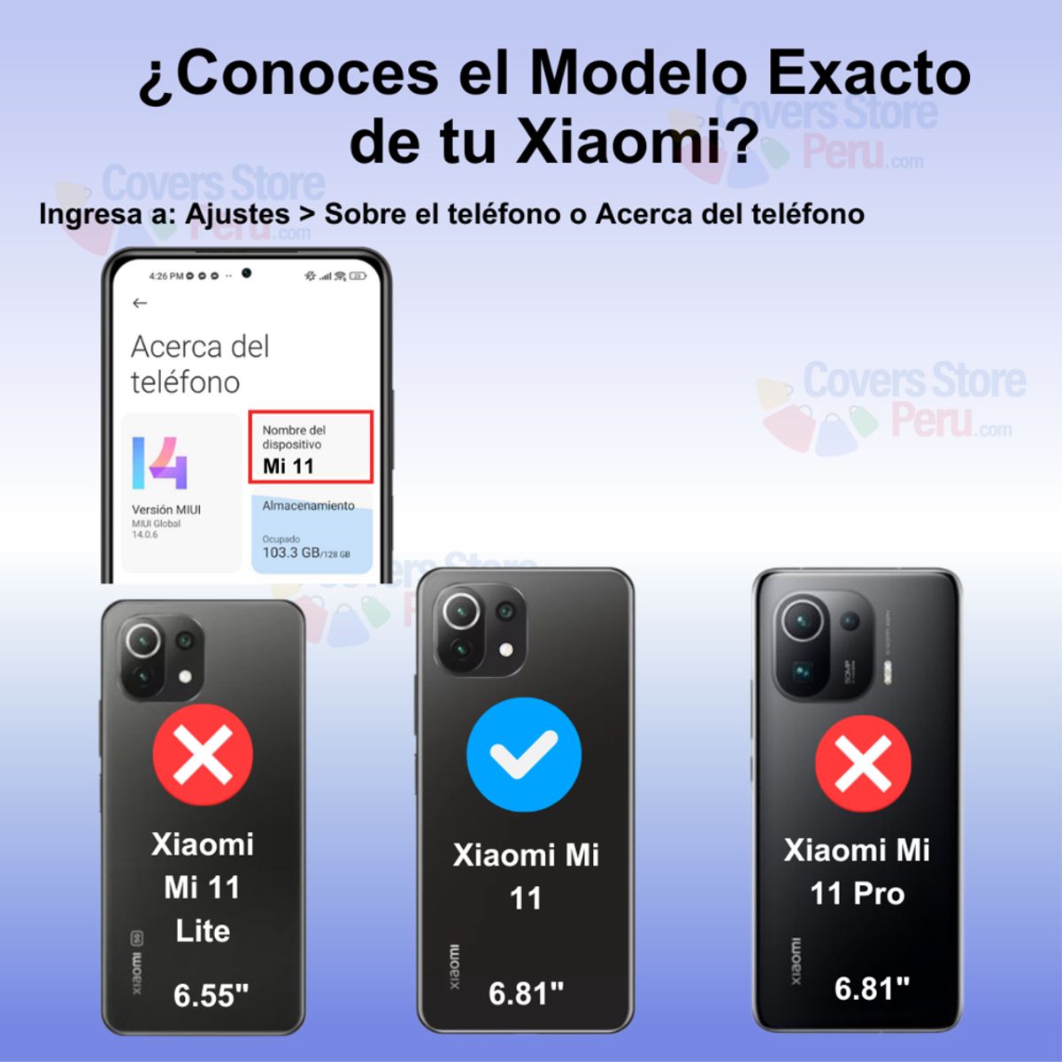 GENERICO - Funda para Xiaomi Mi 11 Ahumado con Anillo Rojo Antishock Resistente