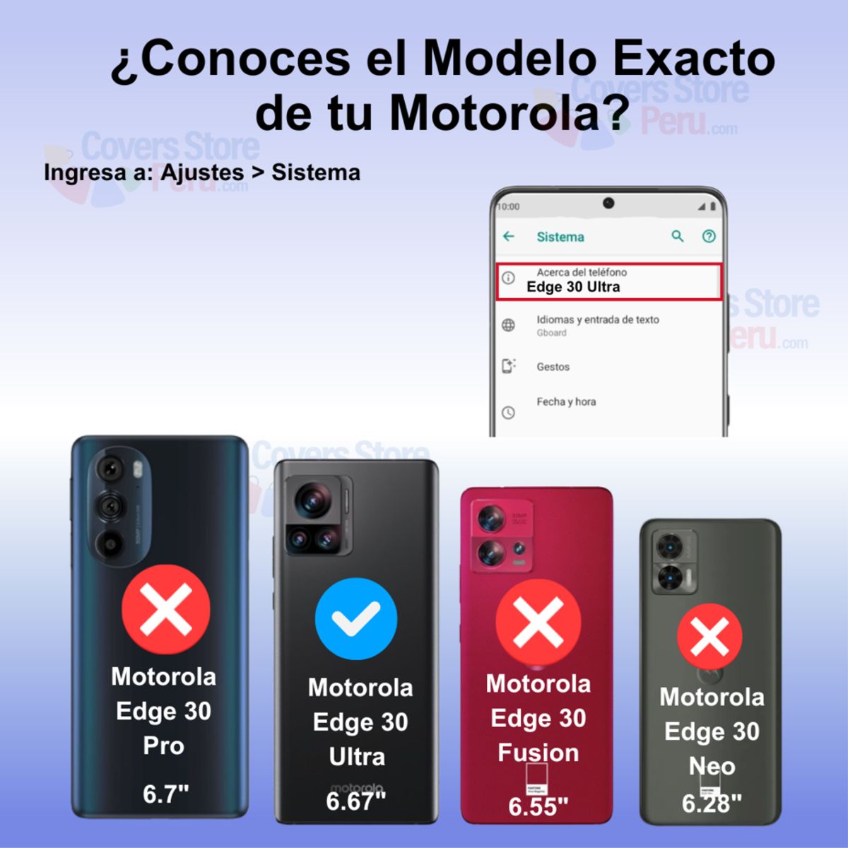 GENERICO - Funda para Motorola Edge 30 Ultra Ahumado con Anillo Rojo Antishock