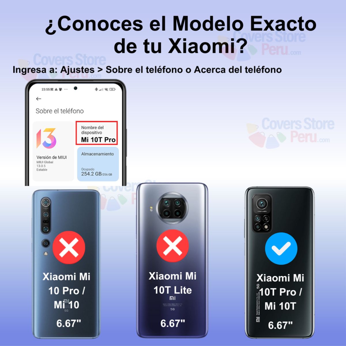 GENERICO - Funda para Xiaomi Mi 10T Ahumado con Anillo Rojo Antishock Resistente