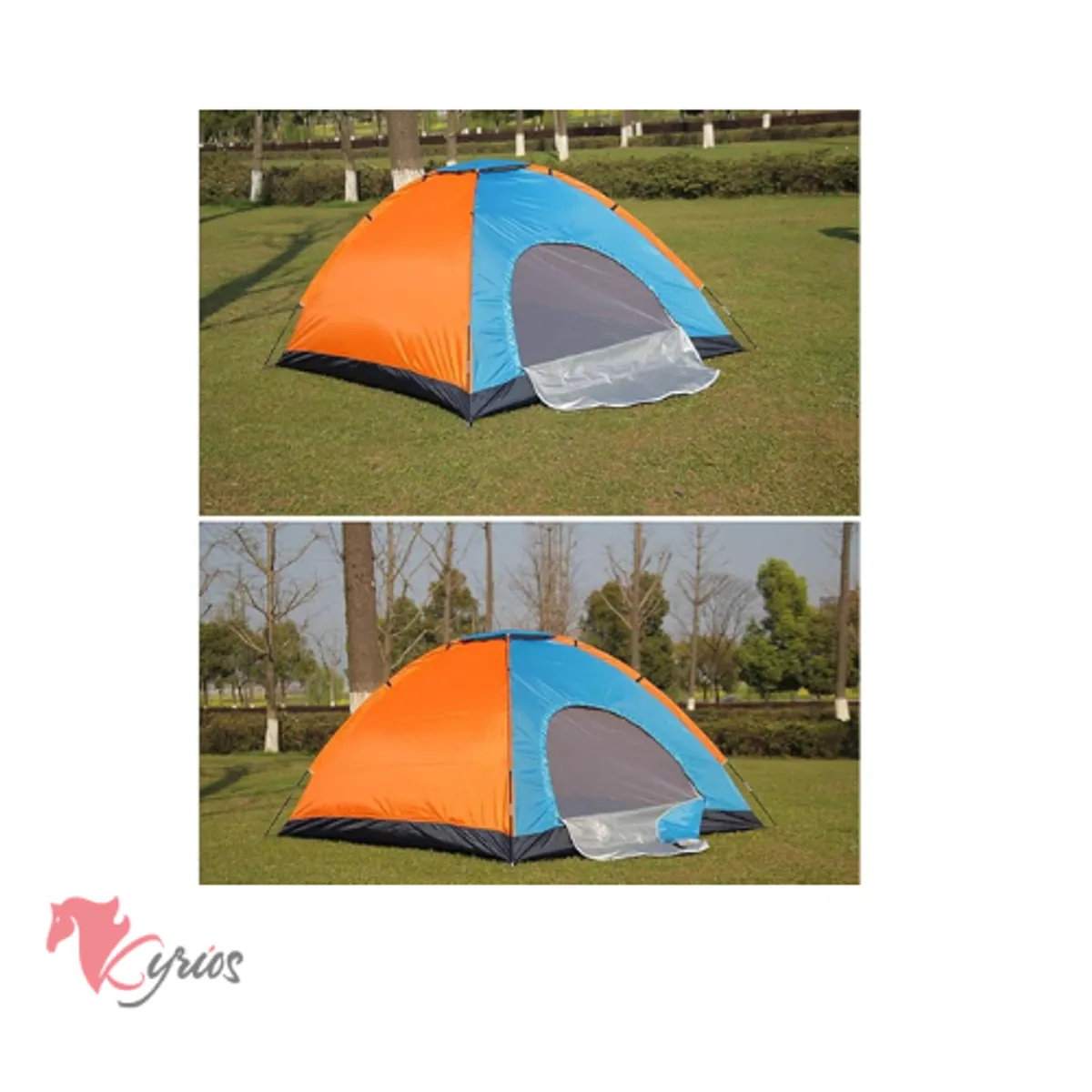 NO LOGO - Carpa Manual Para 1 Persona