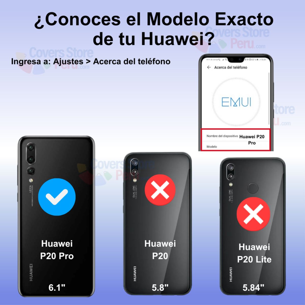 GENERICO - Funda para Huawei P20 Pro Ahumado con Anillo Rojo Antishock Resistente