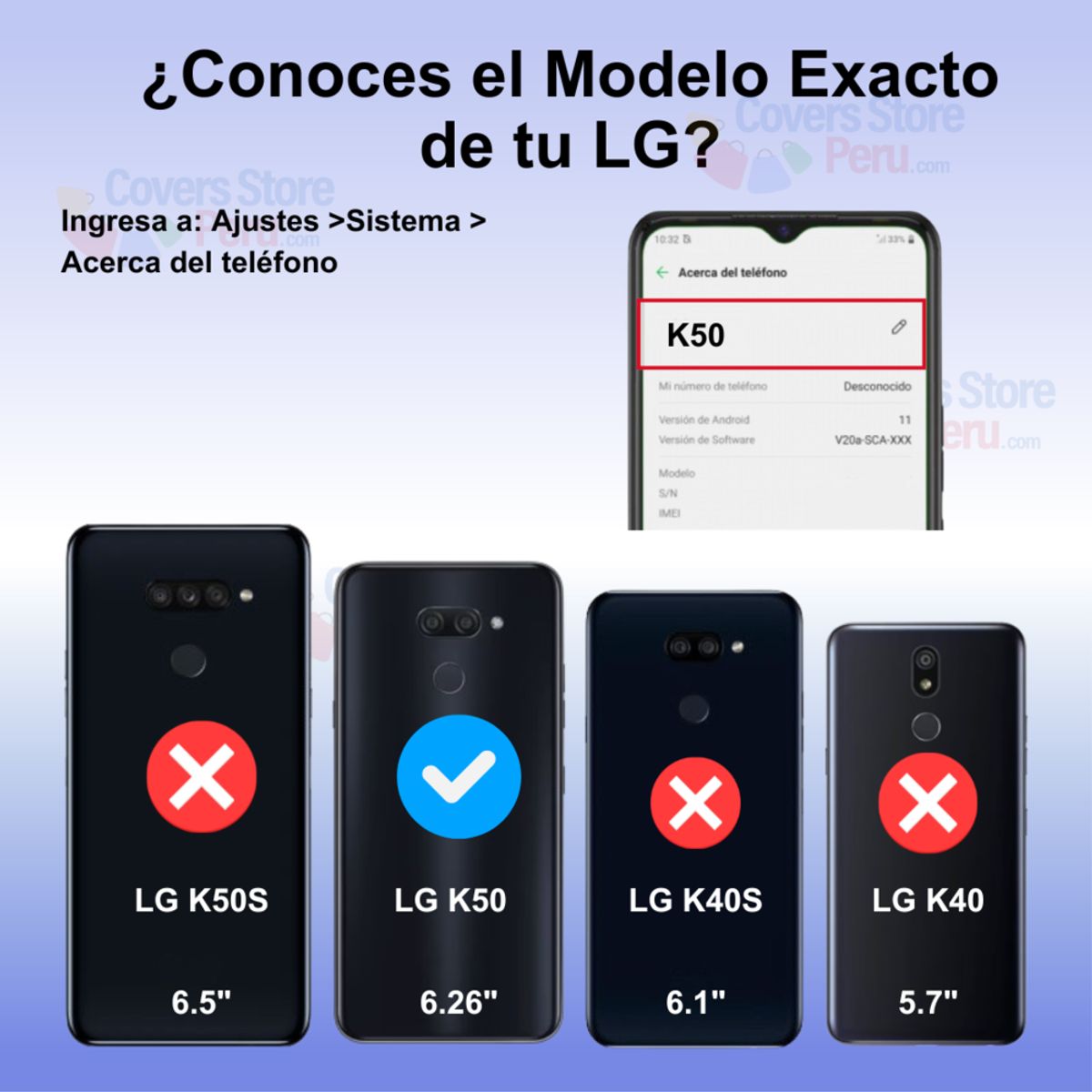 GENERICO - Funda para Lg K50 Ahumado con Anillo Verde Antishock Resistente