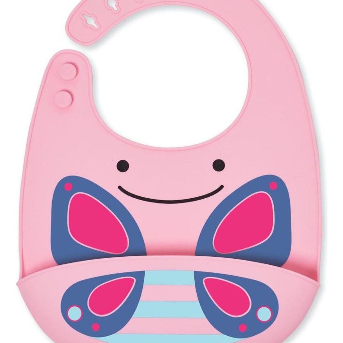 SKIP HOP - Babero De Silicona Mariposa Skip Hop