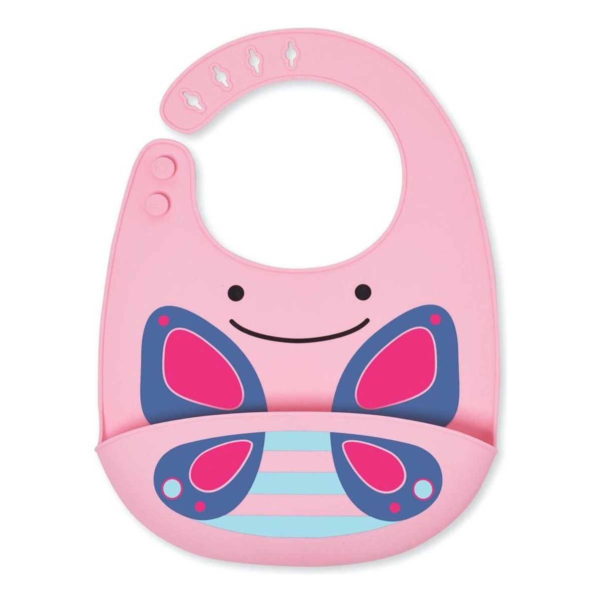 SKIP HOP - Babero De Silicona Mariposa Skip Hop