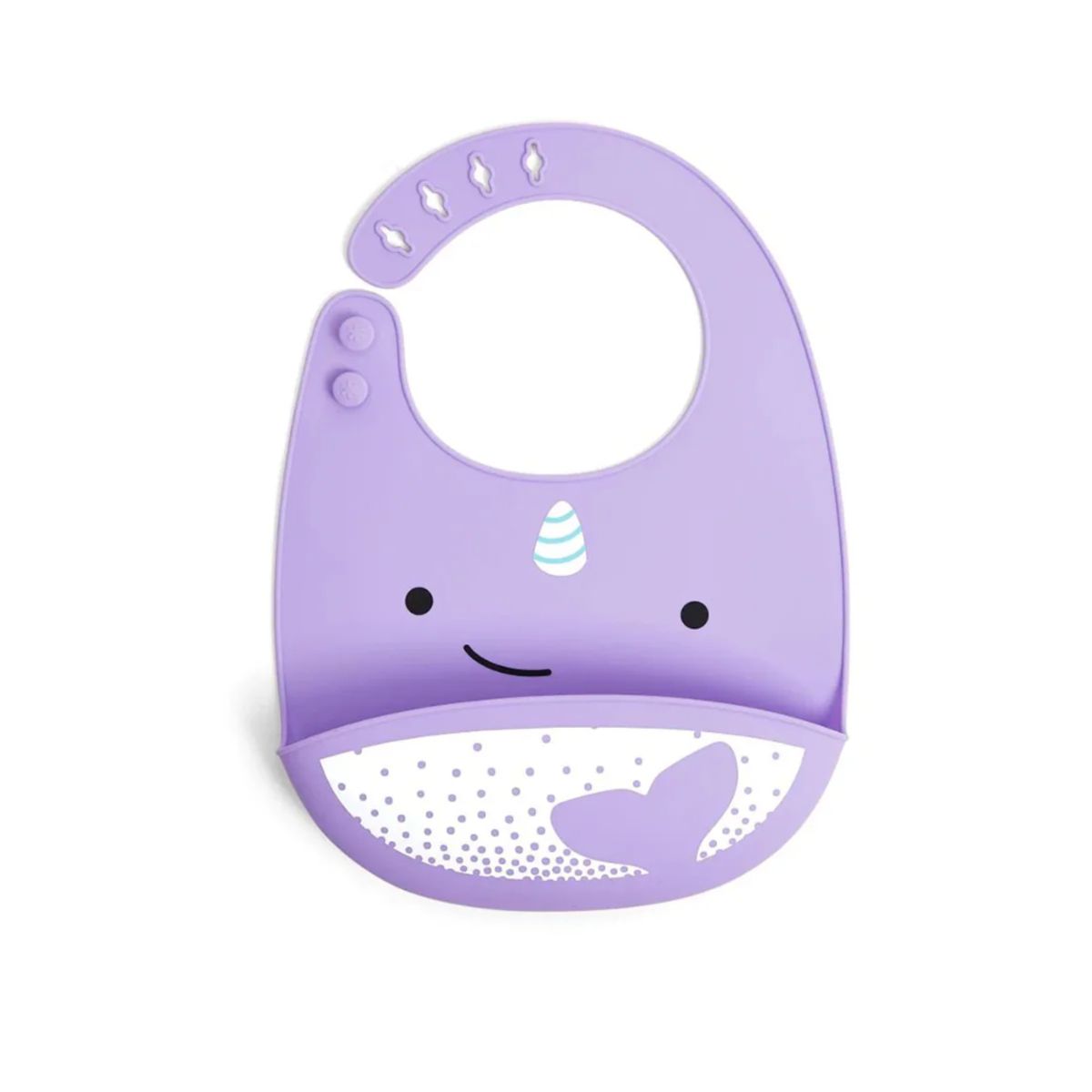 SKIP HOP - Babero De Silicona Narwhal Skip Hop