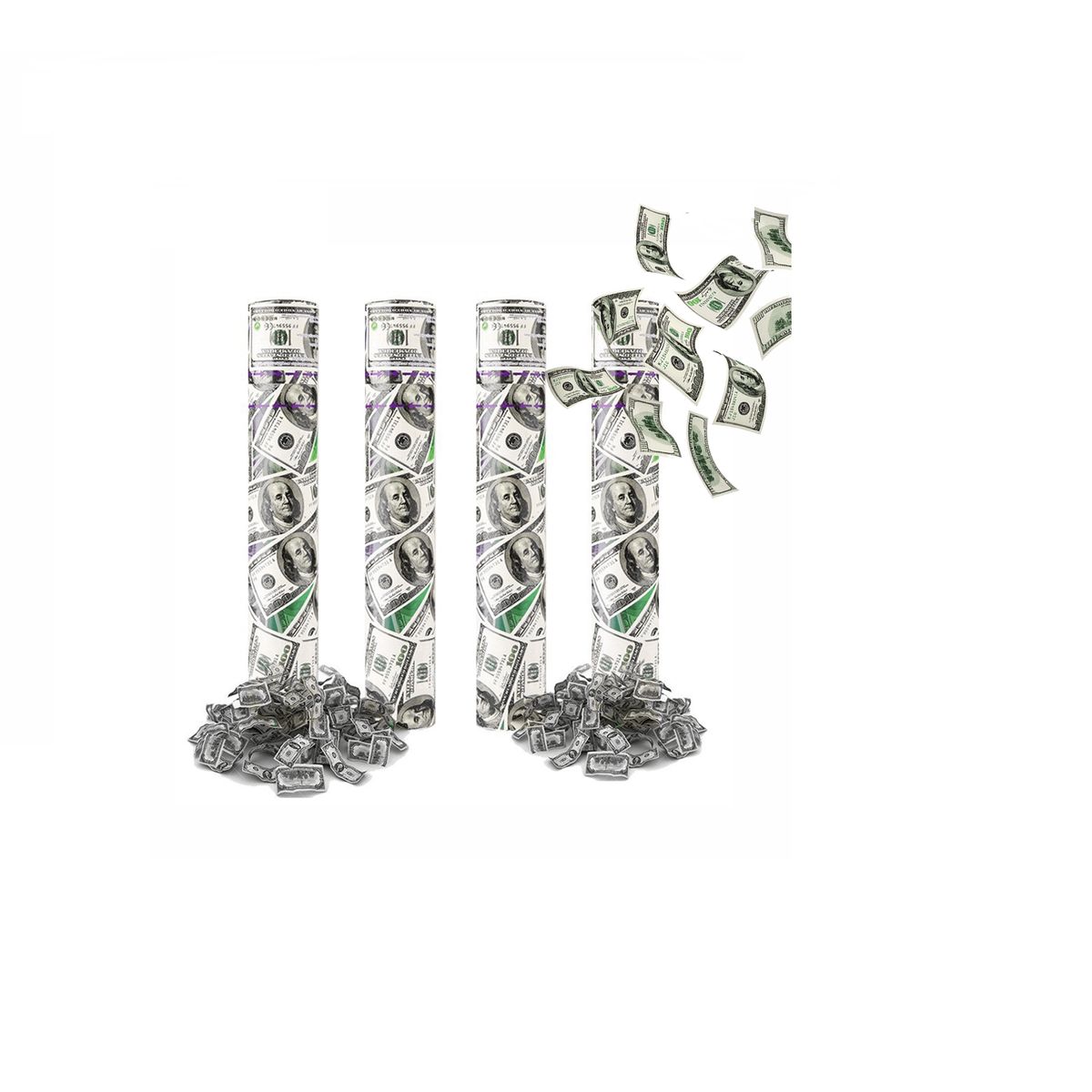 GENERICO - Lanza Dollar /confetti SET X 3 UNIDADES