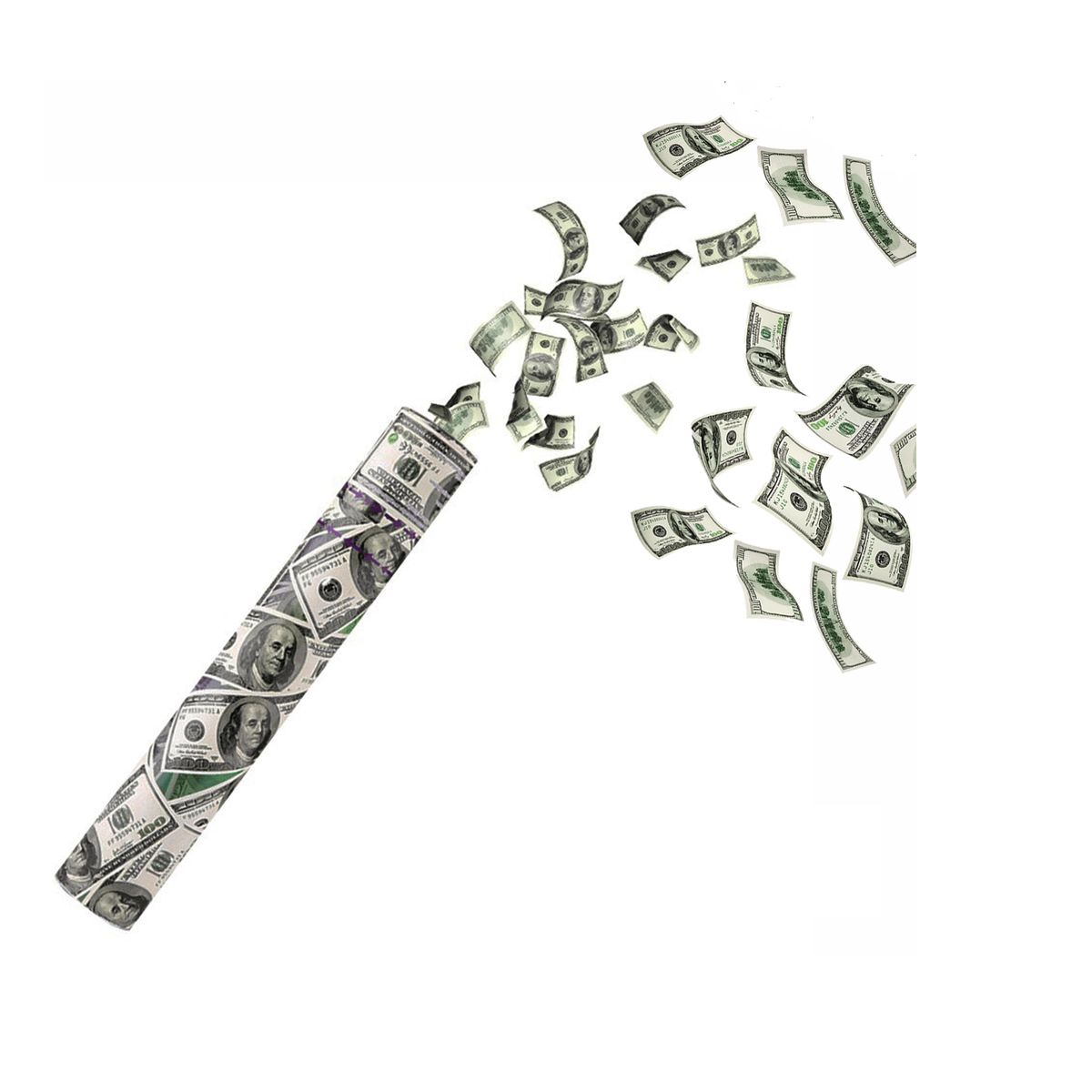 GENERICO - Lanza Dollar /confetti SET X 3 UNIDADES