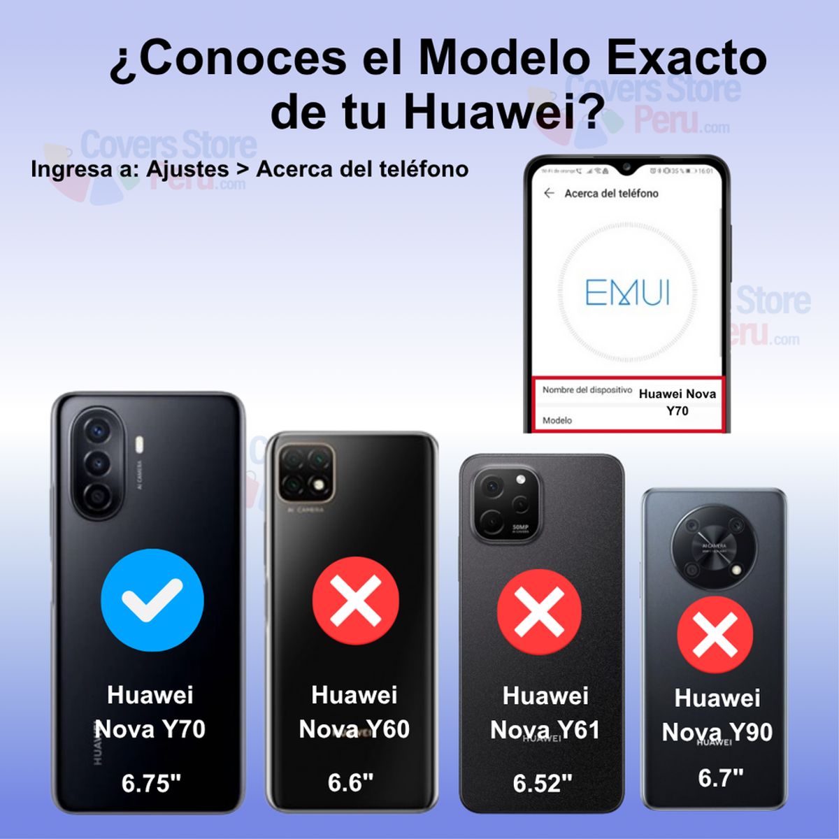 GENERICO - Funda para Huawei Nova Y70 Ahumado con Anillo Verde Antishock