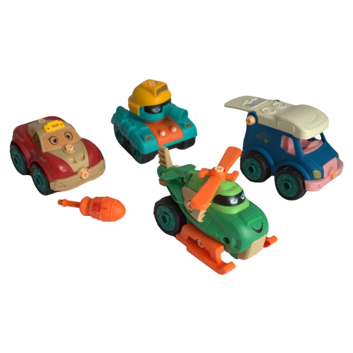 GENERICO - SET DE CARRITOS DIDACTICOS