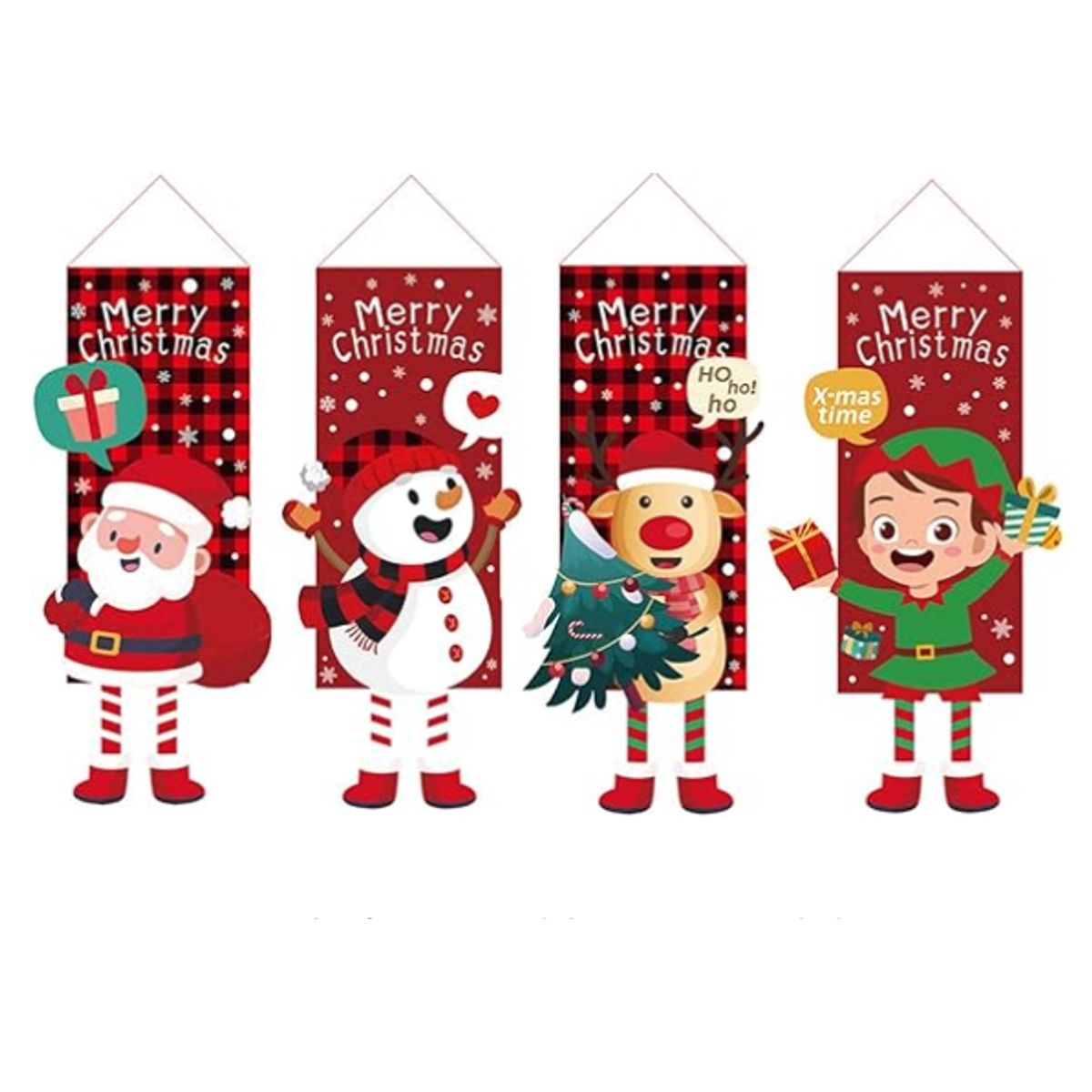 GENERICO - Banderines Colgantes de Navidad