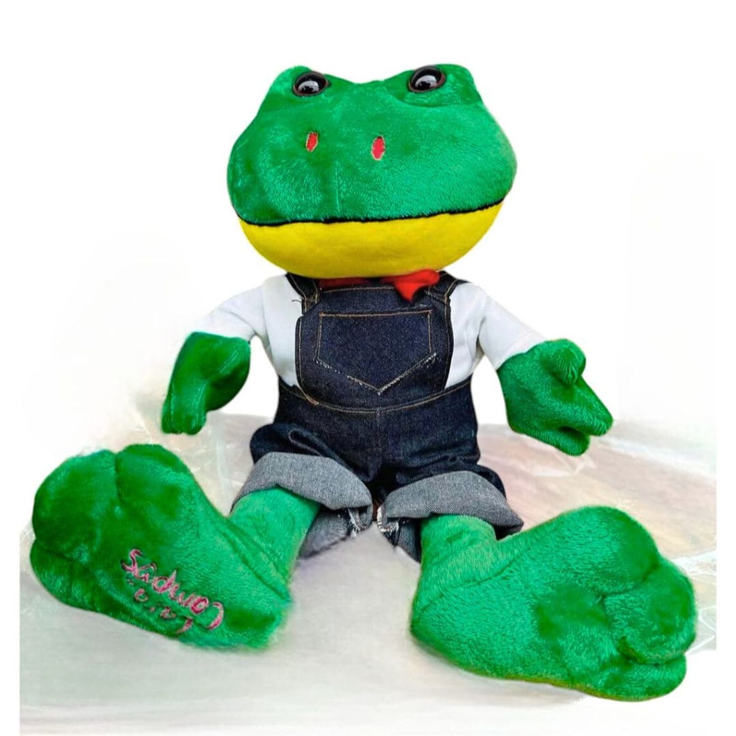 Peluche Rana Rhenne Lara Campos Mide 45 cms alto GENERICO