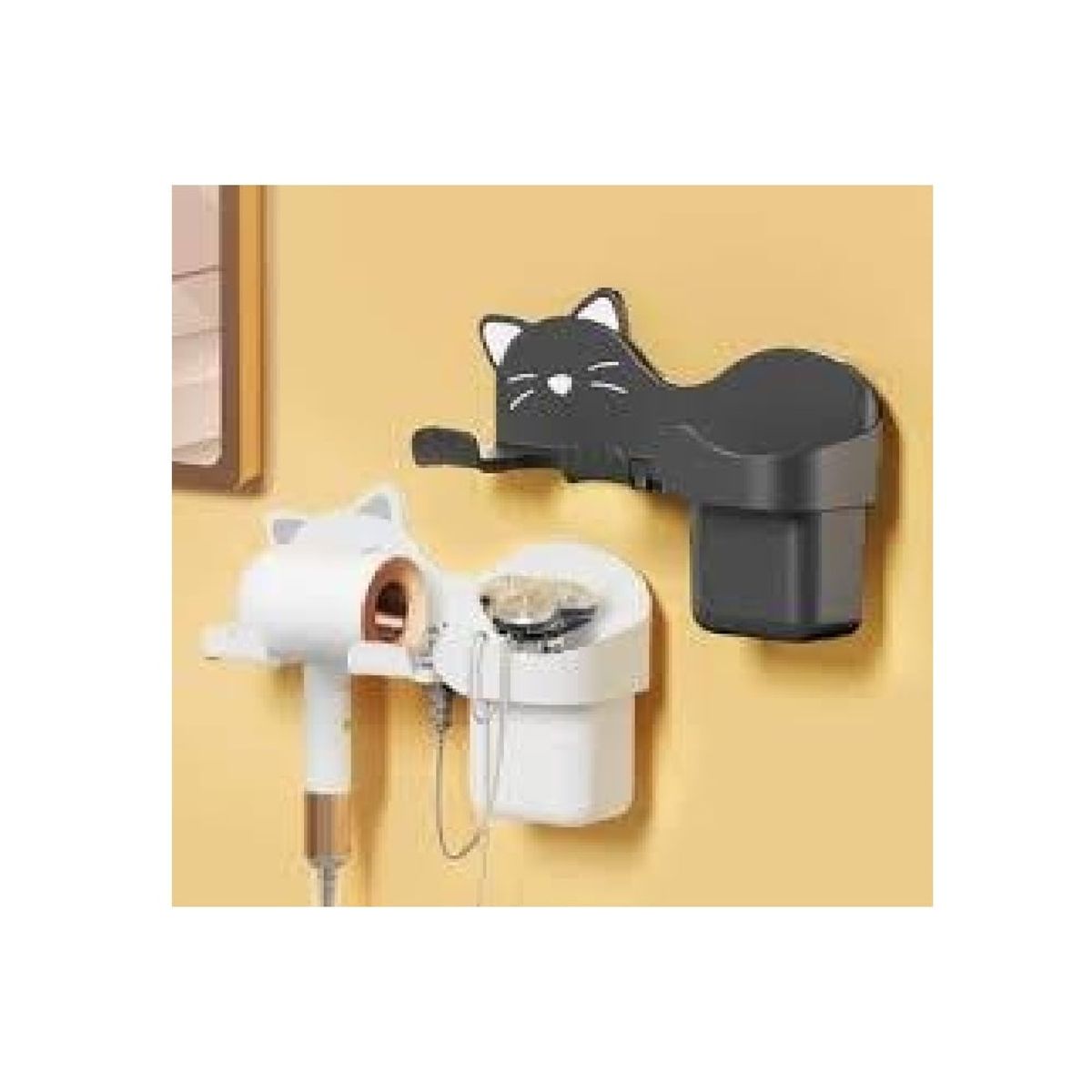 OTTOWARE - Soporte Secadora de Cabello Mod Gato